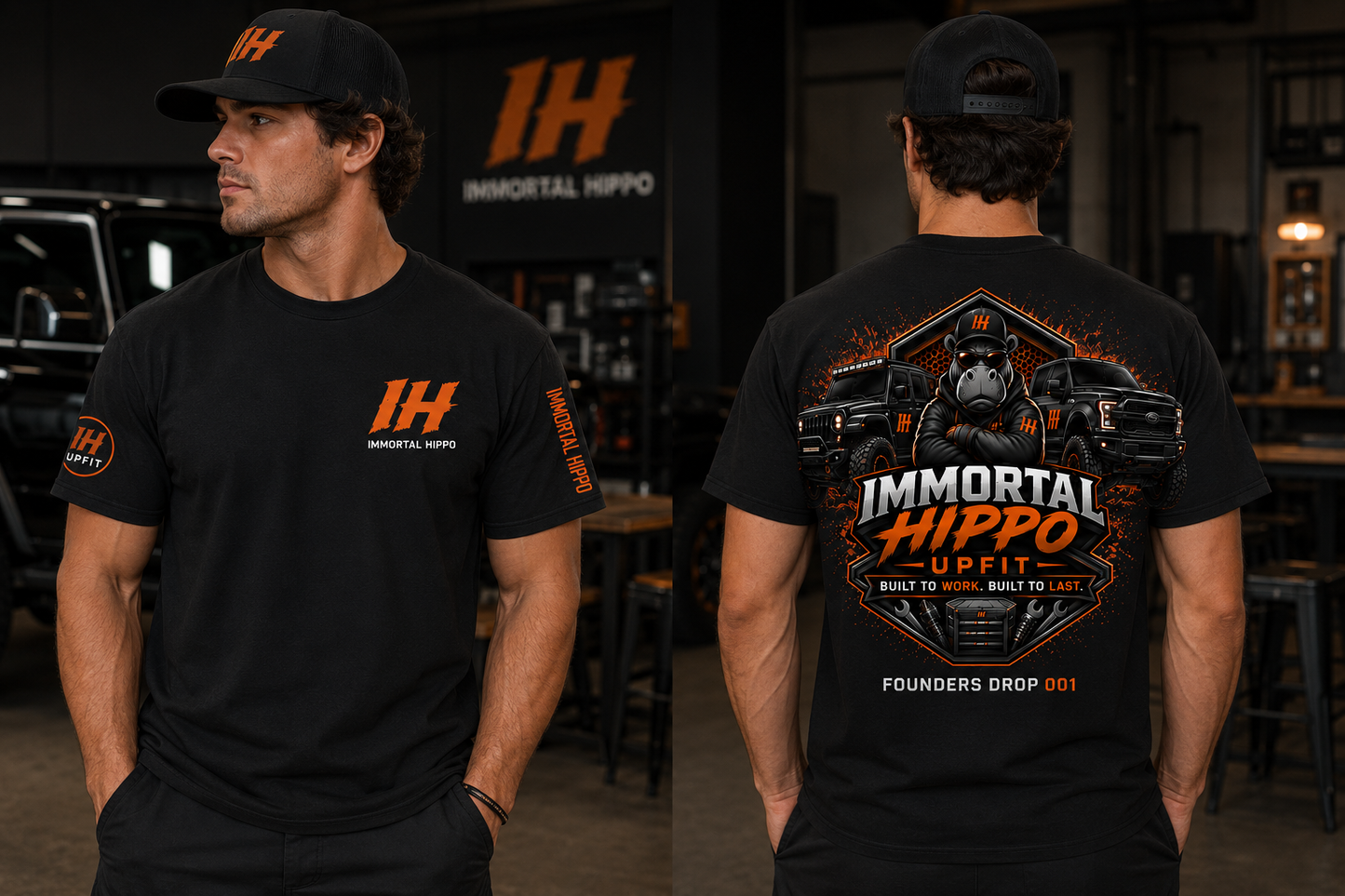 Immortal Hippo Tee