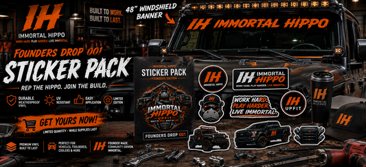 Immortal Hippo Sticker Pack