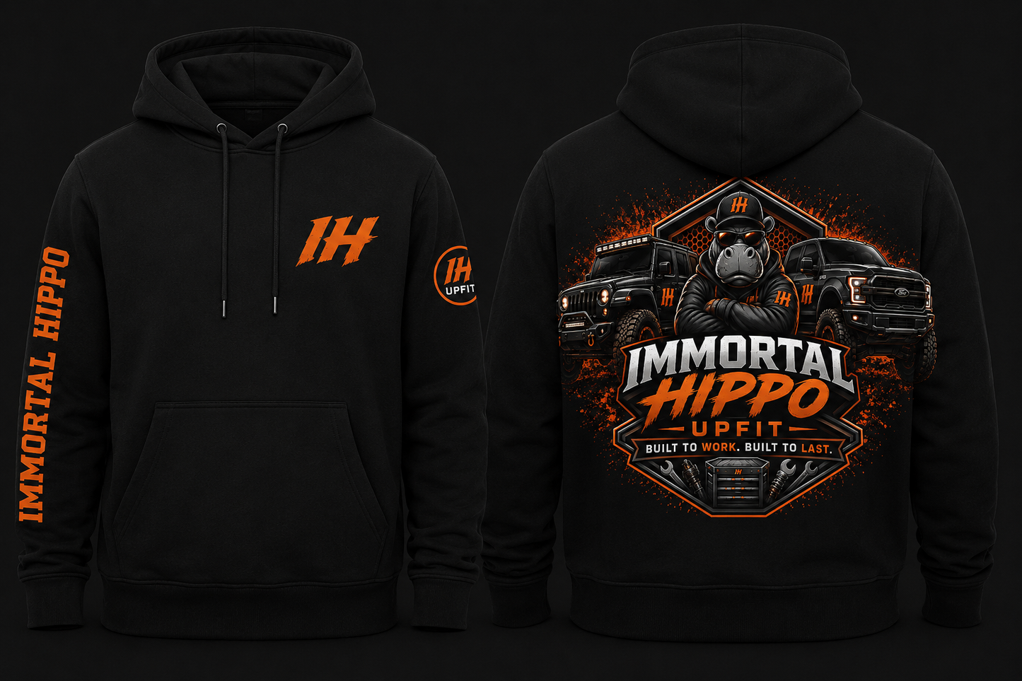 Immortal Hippo Hoodie