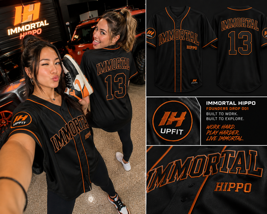 Immortal Hippo Baseball Jersey