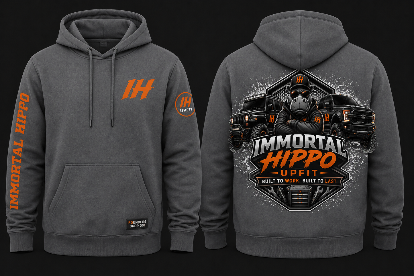 Immortal Hippo Hoodie